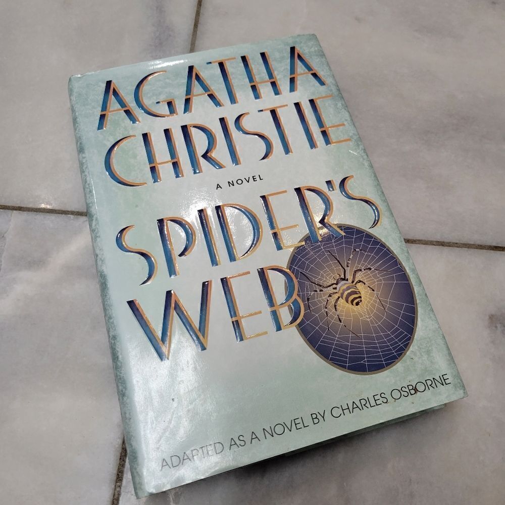Spider's Web by Charles Osborne & Agatha Christie Hard Cover